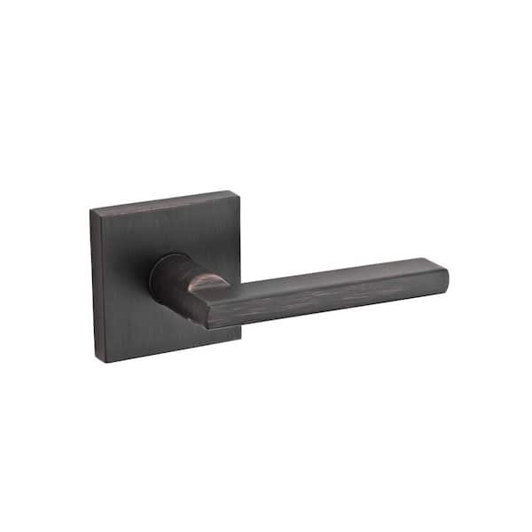 Kwikset Halifax Square Venetian Bronze Passage Hall/Closet Door