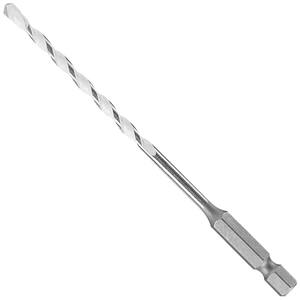 Irwin 50508 Carbide Tipped Masonry Drill Bit 1/8 x 6 L in for Glass and Tiles 42526505089
