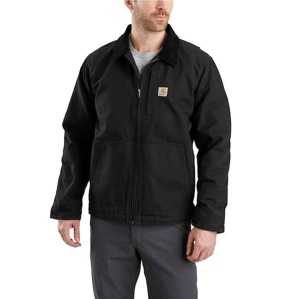 Carhartt Men's Tall Large Black Cotton Full Swing Armstrong Jacket ...
