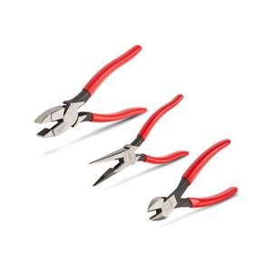 3 PIECE SET MINI MINIATURE PLIERS COMBINATION NEEDLE NOSE WIRE CUTTERS B08512