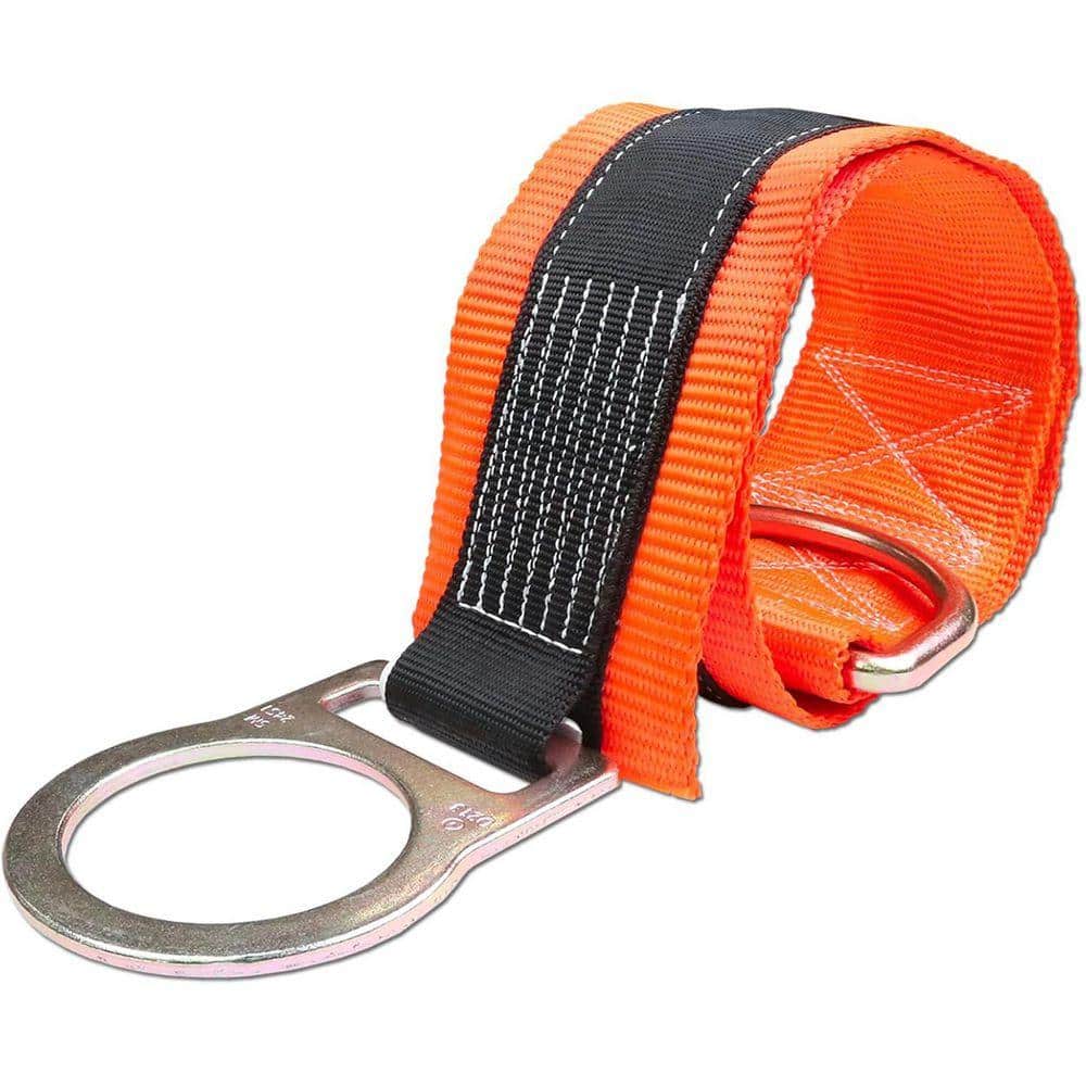 KIWDZFU 3 ft. Double Steel D-Ring Safety Strap Cross Arm Strap