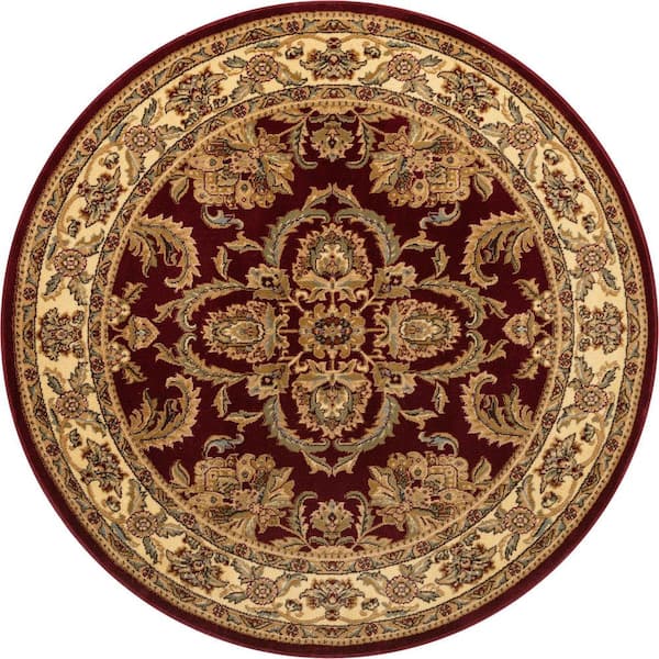 Voyage Reddington Red 6' 0 x 6' 0 Round Rug
