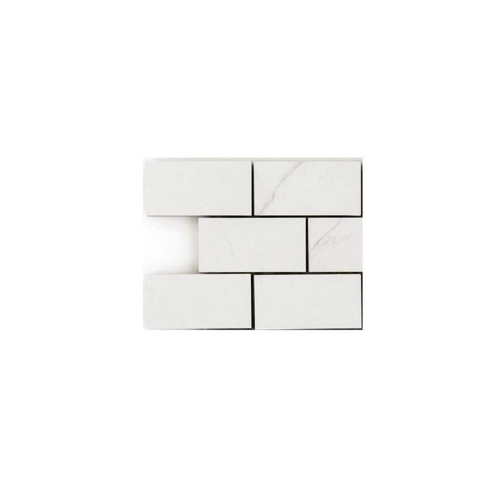 Jeffrey Court Take Home Tile Sample - 2x4 Subway Ivory Light 4 in