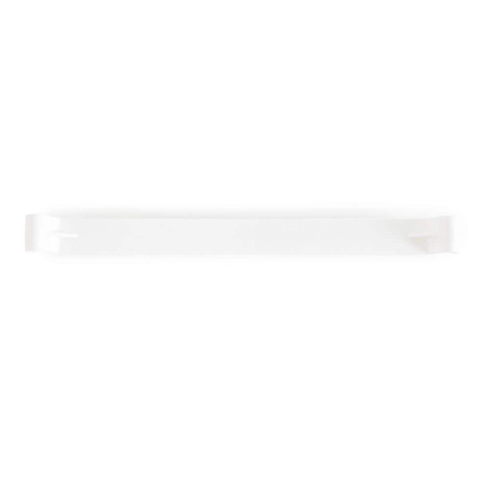 Eclipse 24" White Rectangular Indoor/Outdoor Planter with Removable Saucer