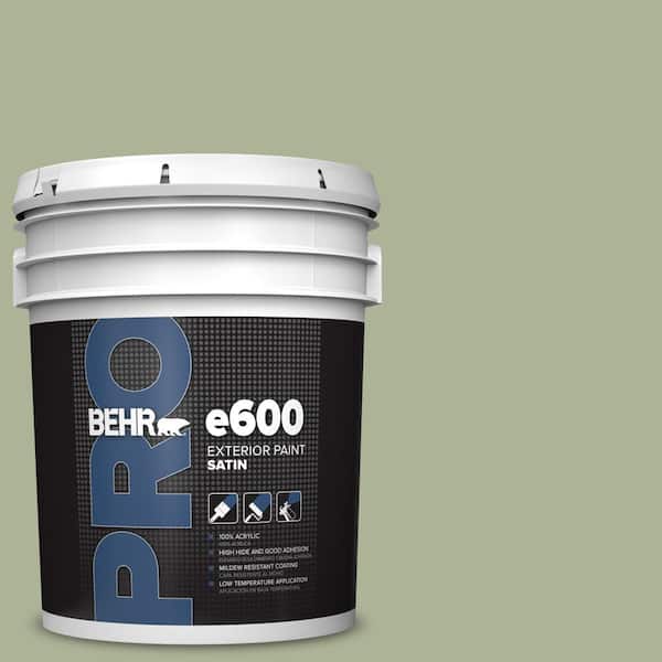 BEHR PRO 5 gal. #HDC-CT-28 Cottage Hill Satin Exterior Paint