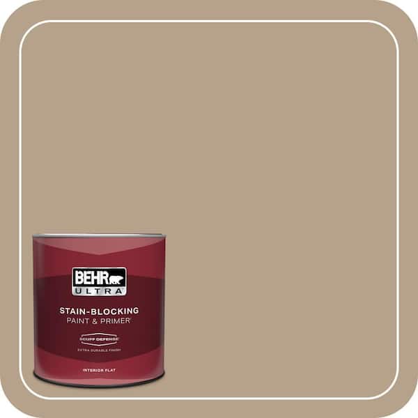BEHR ULTRA 1 qt. #PPU7-06 Chateau Extra Durable Flat Interior Paint & Primer