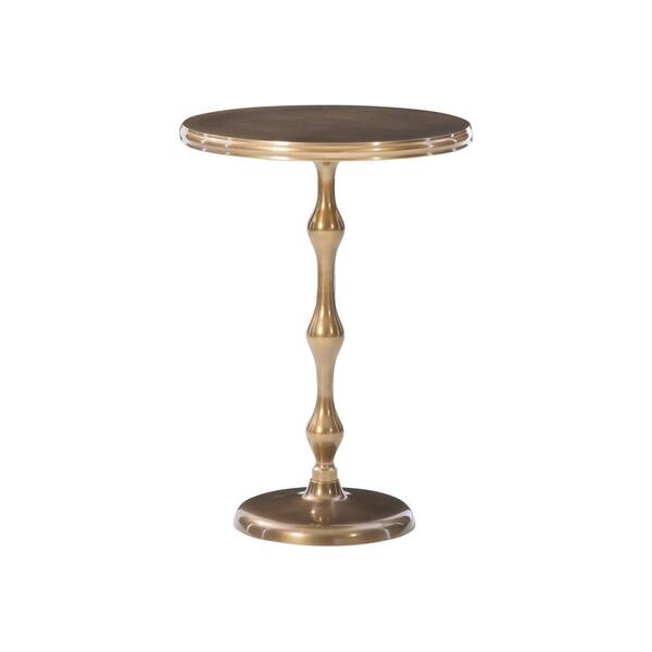 gold antique side table