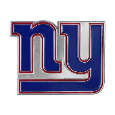 NFL - New York Giants 3D Molded Full Color Metal Emblem