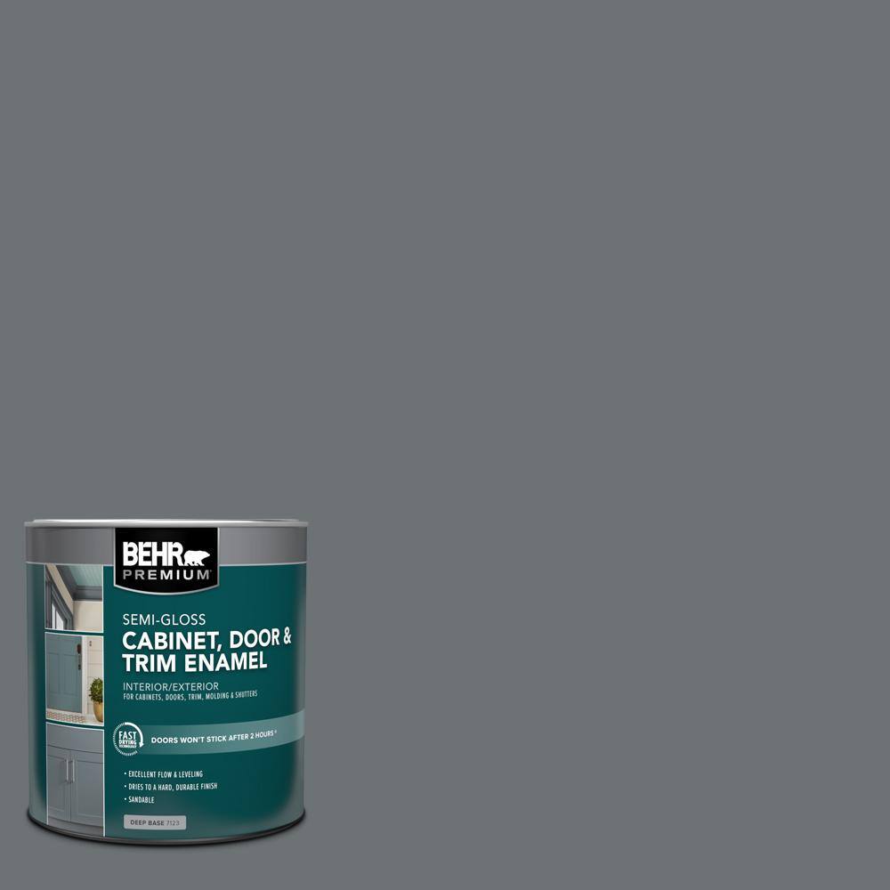 1 qt. #MQ5-28 Dawn Gray Semi-Gloss Enamel Interior/Exterior Cabinet, Door & Trim Paint price history on PriceWatchPro