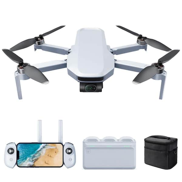 4K GPS Drone with 3-Axis Gimbal Lightweight Under 249g 96 Mins Flight Visual Tracking 6KM Transmission Fly More Combo