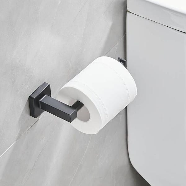 4 Pieces Bathroom Hardware Accessories Set Towel Bar Towel Holder Robe