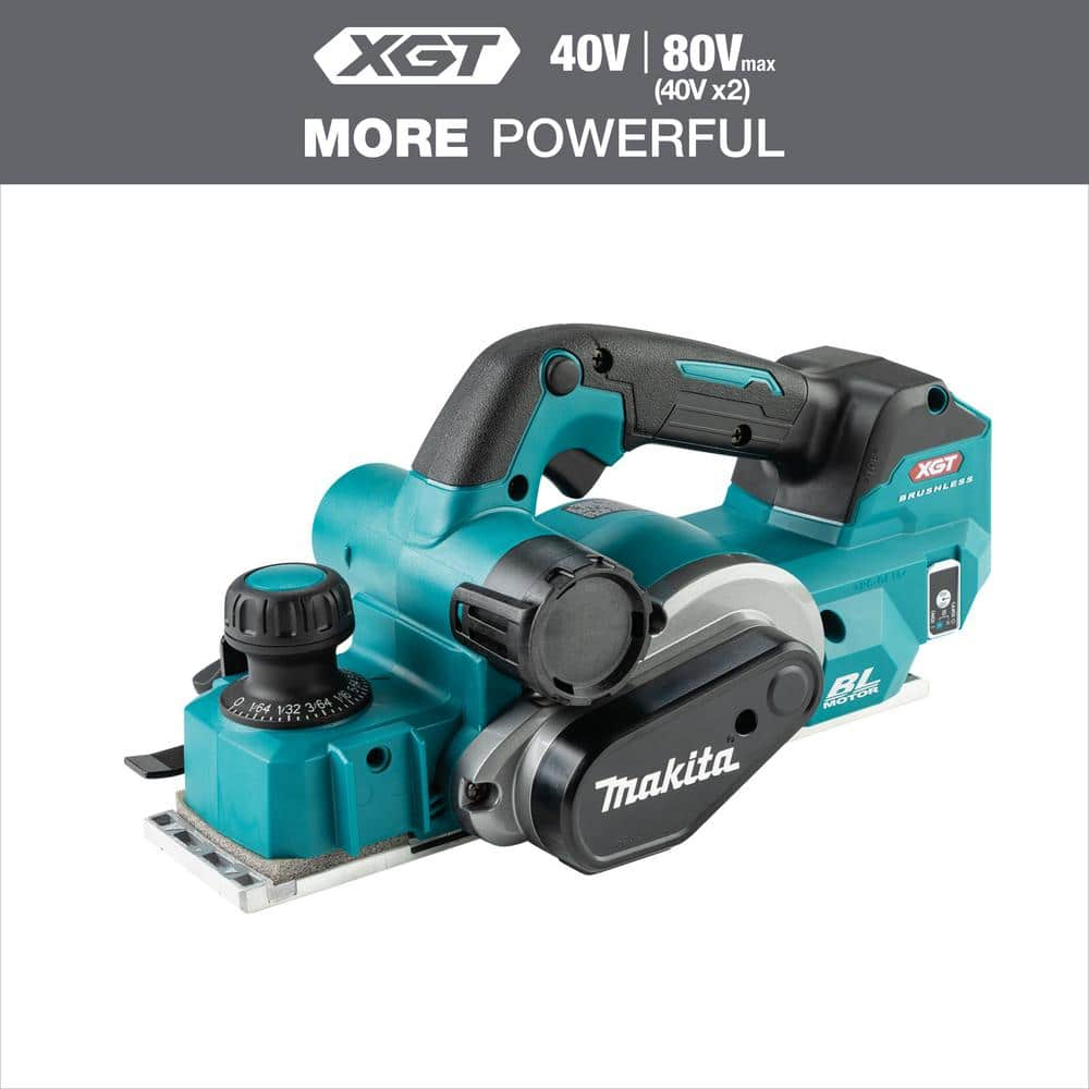 Reviews for Makita 40-Volt XGT Brushless Cordless 3-1/4 in. Planer ...