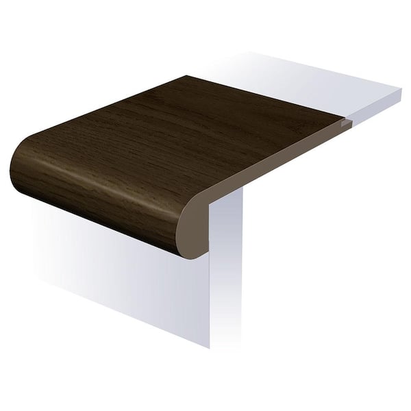 Witty Bloomington 1 in. T x 4-1/2 in. W x 94 in. L Waterproof Flush Stair Nose Moulding