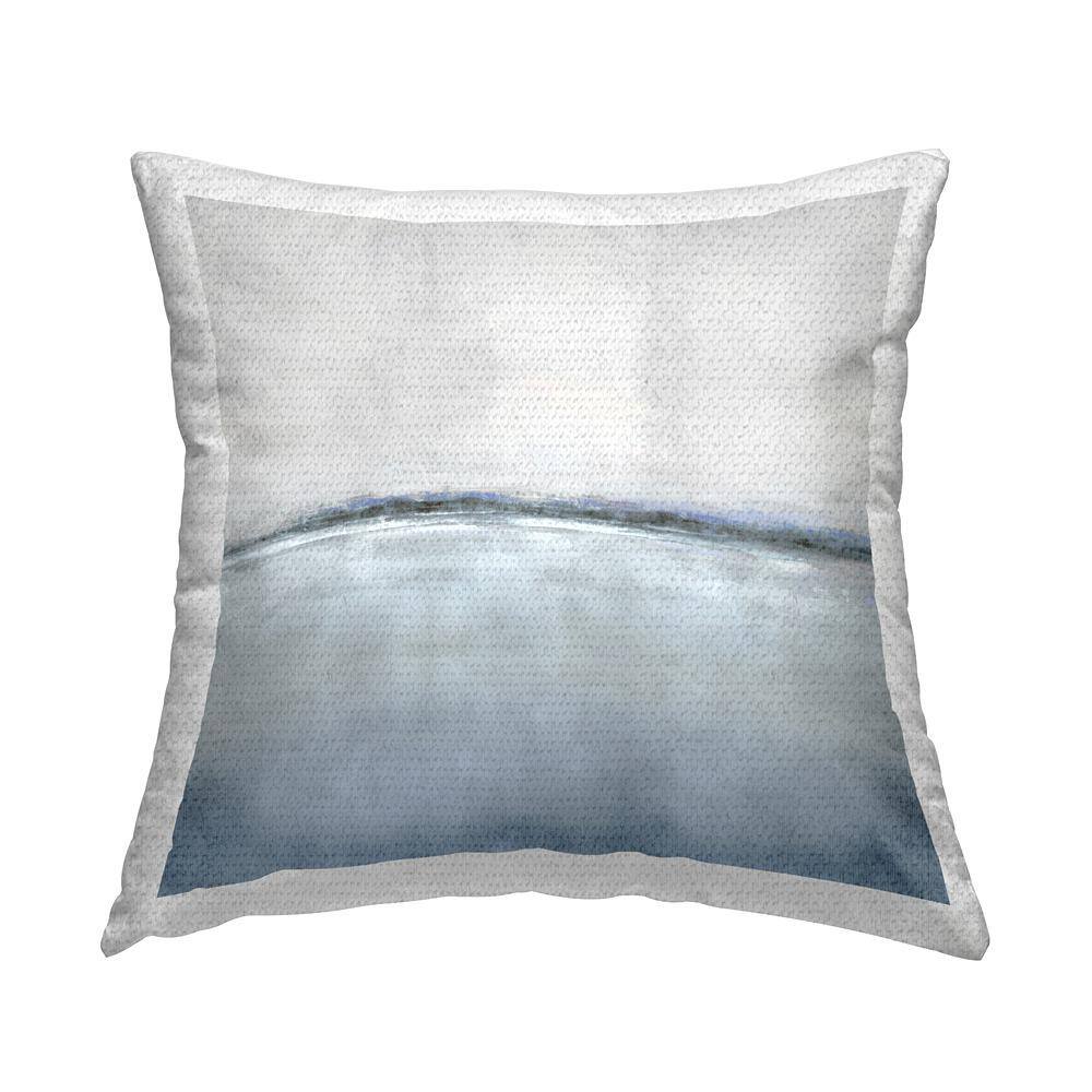 Contemporary Grey Ocean Gradient Grey Square Outdoor Throw Pillow price history on PriceWatchPro