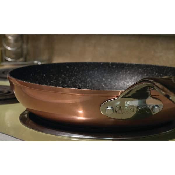StackMaster 10-Piece Aluminum Ultra-Nonstick Cast Textured Ceramic Coating Cookware Set