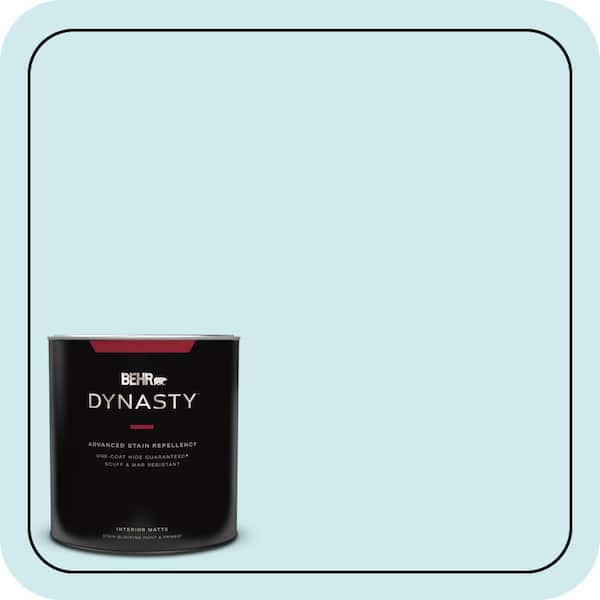 BEHR DYNASTY 1 qt. #510A-2 Salty Tear Matte Interior Stain-Blocking Paint & Primer