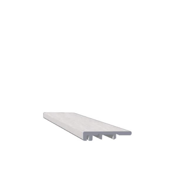 Moonstone 2.25 in. T x 2.75 in. W x 94.50 in. L Vinyl End Cap Molding