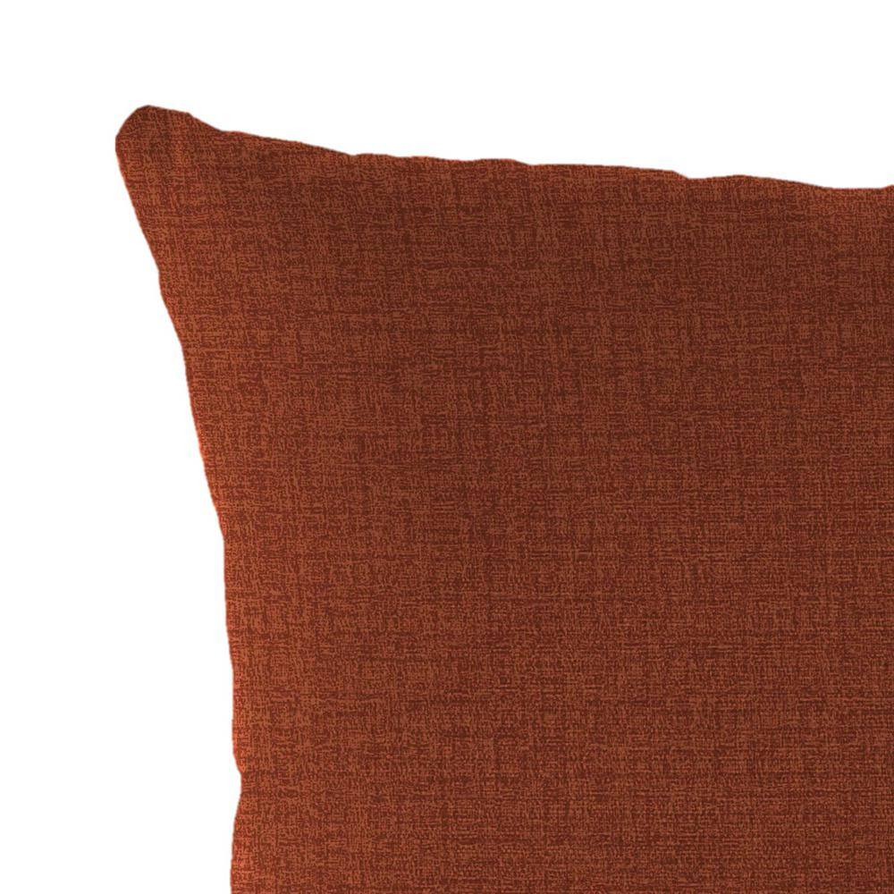 18" x 18" Brick Red Outdoor Throw Pillow Set