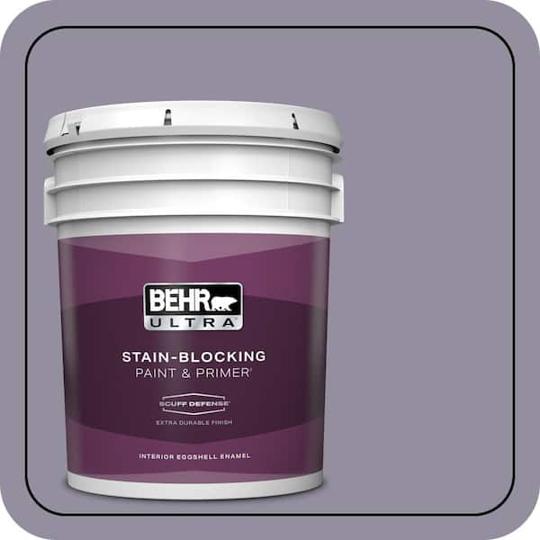 BEHR ULTRA 5 gal. #N560-4 Evening in Paris Extra Durable Eggshell Enamel Interior Paint & Primer