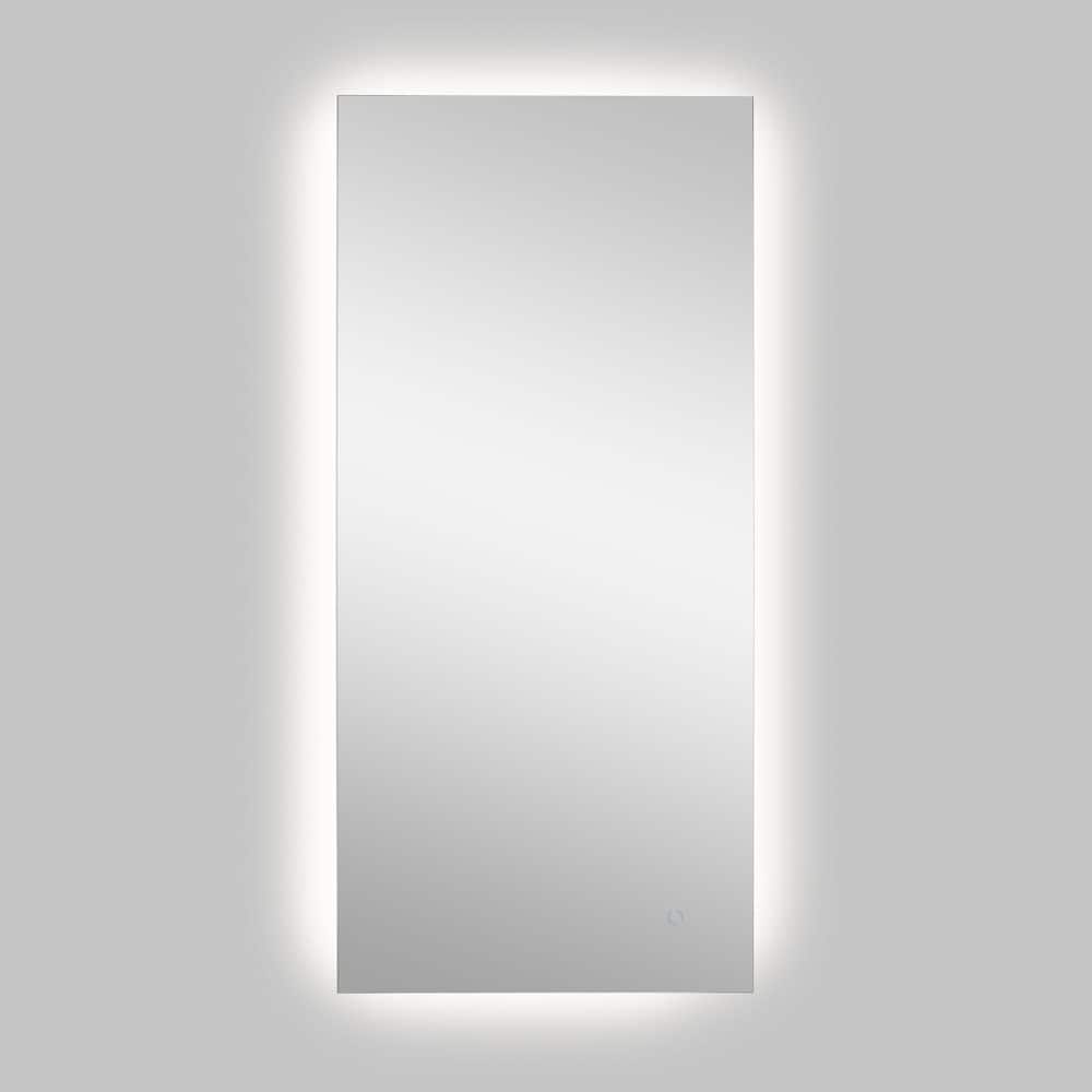 Nora 53'' Frameless Anti-Fog LED Bathroom Vanity Mirror with Smart Touch