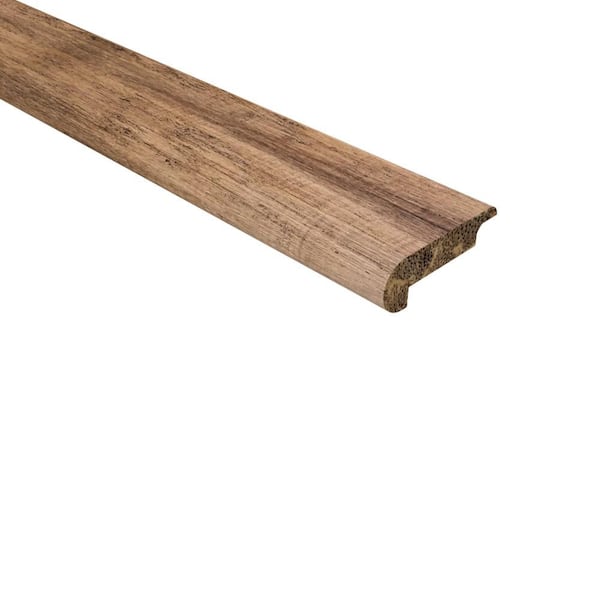 Strand Woven Bamboo Hillside 0.438 in. T x 2.17 in. W x 72 in. L Bamboo Overlap Stair Nose Molding