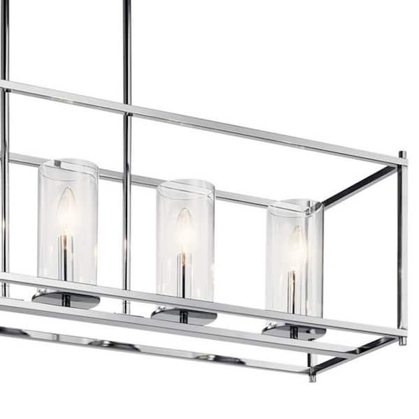 Kichler Crosby 5-Light Chrome Transitional Chandelier