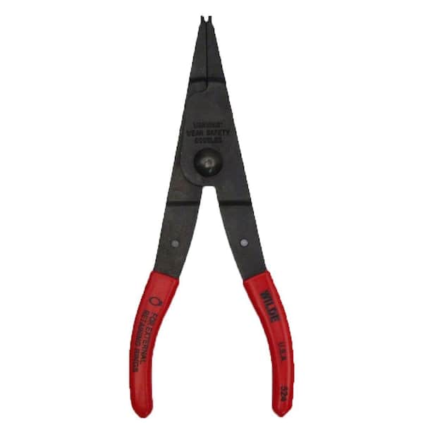 Wilde Tool 9 in. x 0.115 in. Straight Tip External Retaining Ring Pliers