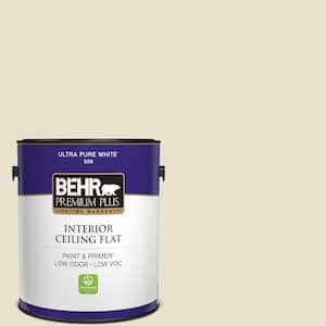 1 gal. #PPU8-14 Silky Bamboo Ceiling Flat Interior Paint