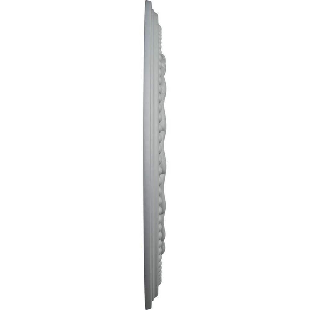Primed White Urethane Federal Ceiling Medallion
