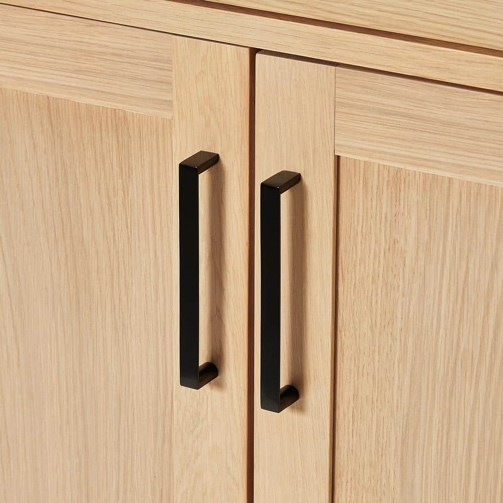 Hepburn 60" Light Oak Freestanding Bathroom Vanity Base