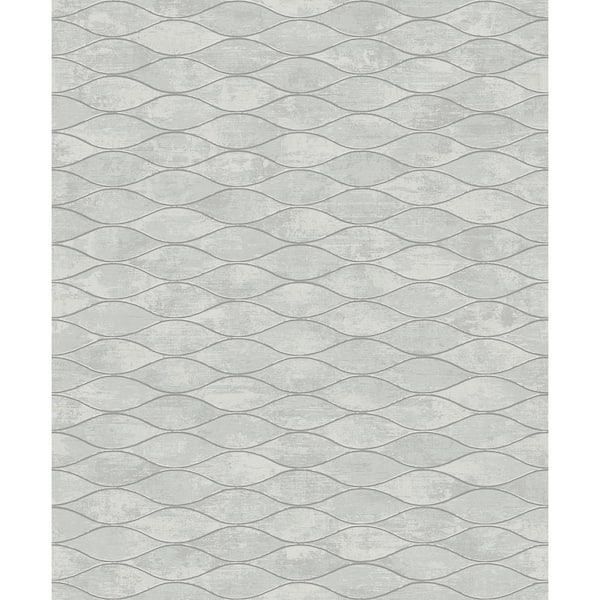 Seabrook Designs 57.5 sq. ft. Rocky Piccola Geometric Unpasted Nonwoven Paper Wallpaper Roll