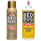 16 oz. 5-Minute Bed Bug Insect Killer Foaming Spray and 8 oz. Diatomaceous Earth Bed Bug Killer Value Pack