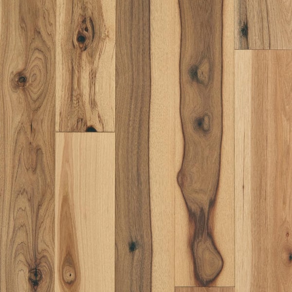 Shaw Valor Sweetbriar Hickory 1/22 in. T x 6.38 in. W Water Resistant Engineered Hardwood Flooring (25.4 sq. ft./Case)