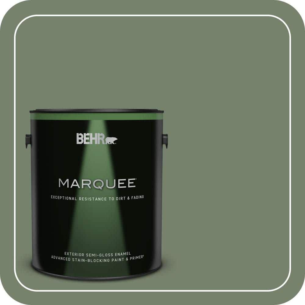 1 gal. #MQ6-16 Gazebo Green Semi-Gloss Enamel Exterior Paint & Primer price history on PriceWatchPro
