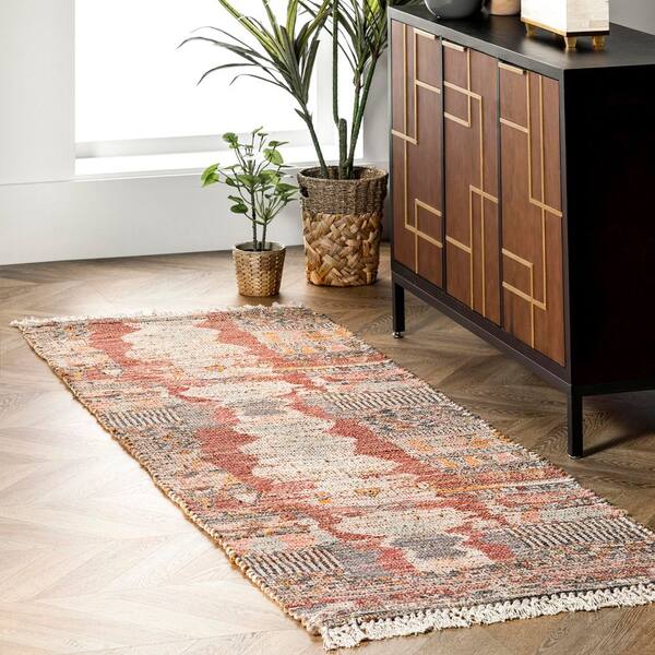 Vintage Flatweave Hermina Multi 2 ft. 6 in. x 8 ft. Runner Rug
