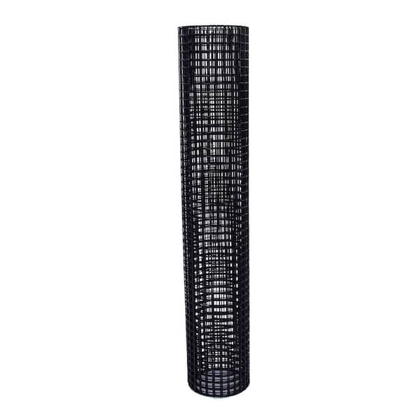 1/2 in. x 4 ft. x 100 ft. 16-Gauge Black Metal PVC Hardware Cloth Welded Wire
