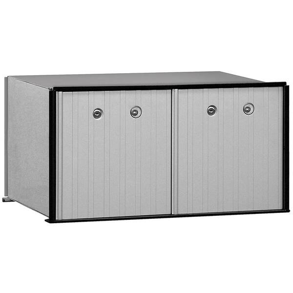 Salsbury Industries 2200 Series 2 Doors Private Aluminum Parcel Locker