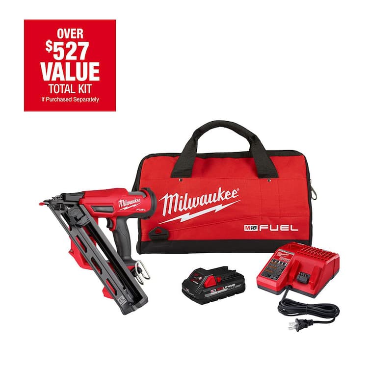 Milwaukee M18 FUEL LithiumIon Brushless Cordless Gen II 15Gauge
