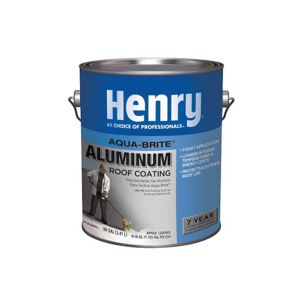 Henry 558 Aqua-Brite Aluminum Reflective Roof Coating 0.90 gal.