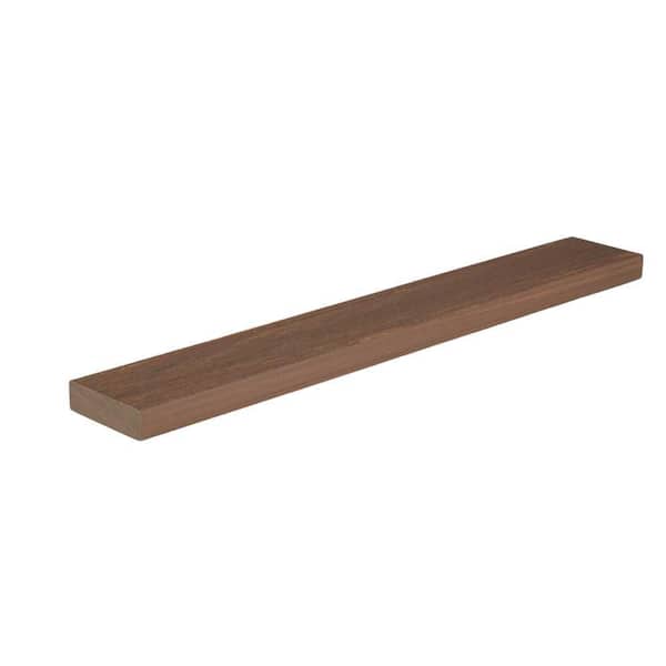 TimberTech Advanced PVC Vintage 5/4 in. x 4 in. x 20 ft. Narrow