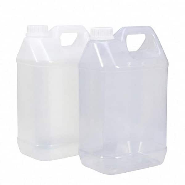 1 gal. HDPE Graduated Beverage Serveware Liquid Storage Jug with Airtight Lid for Kitchen, Automotive, and Travel
