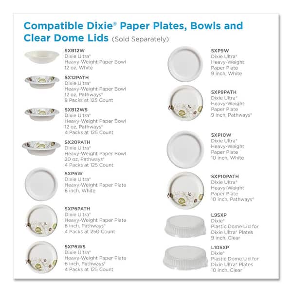 Dixie Food Service Pathways Heavyweight Paper Bowls SX20PATH