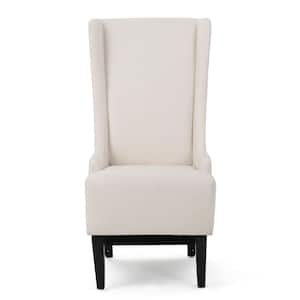 Callie Beige Fabric Parsons Chair