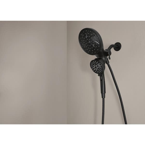 Oen Round Brushed Nickel Drop Ell Handheld Shower Hose Wall Connector