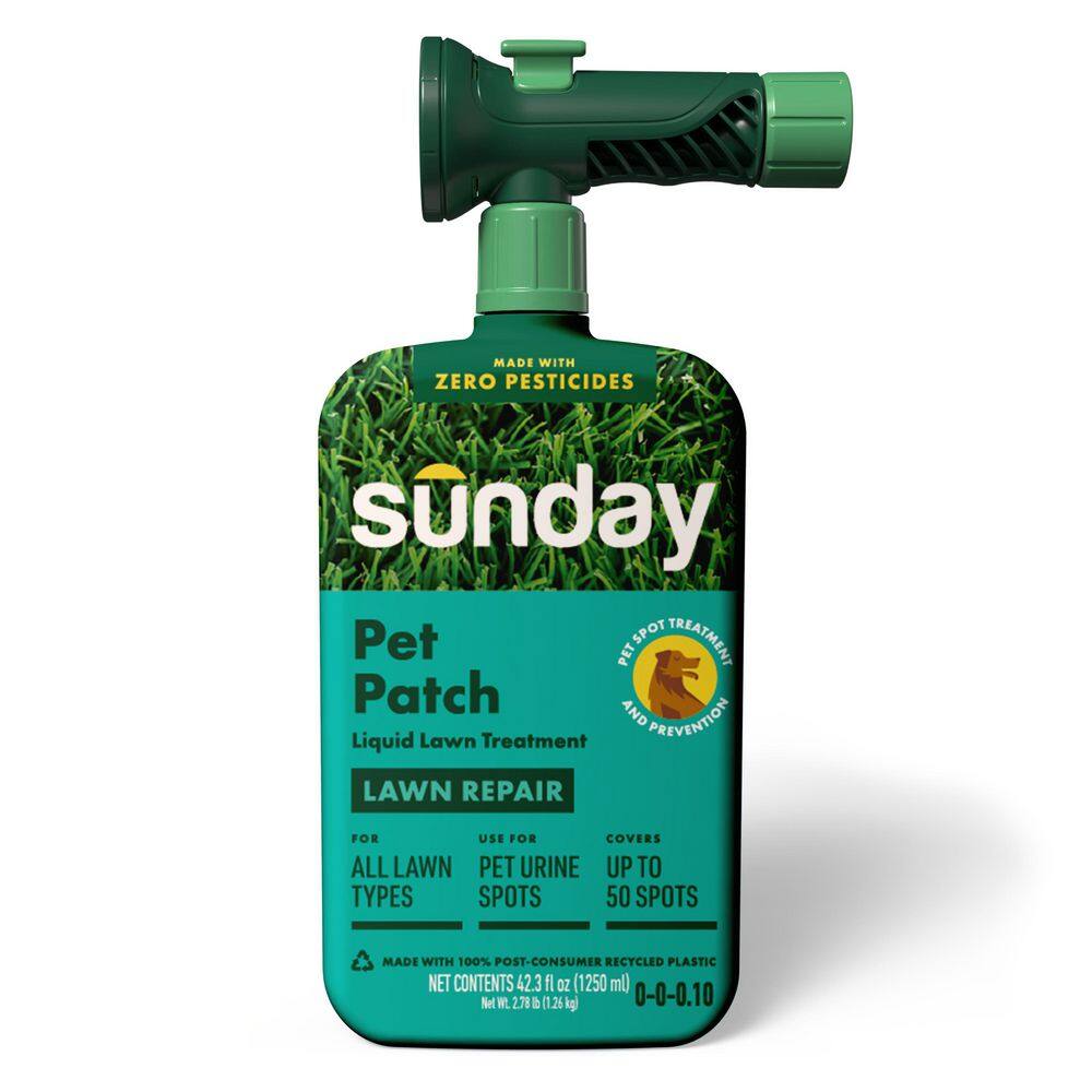 Pet Patch 43 fl. oz. 2,500 sq. ft. All Purpose Liquid Lawn Fertilizer for Pet Spot Repair 0-0-.1 NPK price history on PriceWatchPro