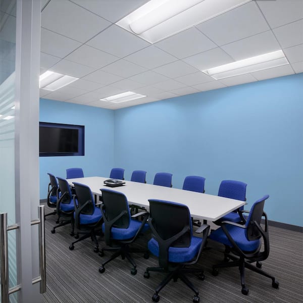 1 gal. #580B-5 Cornflower Blue Dead Flat Interior Paint