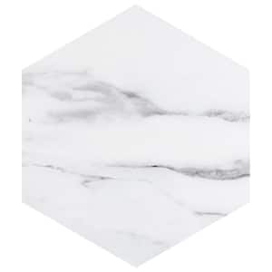 BioTech Hex Venato 11-1/4 in. x 13 in. Porcelain Floor and Wall Take Home Tile Sample
