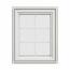 JELD-WEN 23.5 in. x 35.5 in. V-4500 Series White Vinyl Right-Handed ...