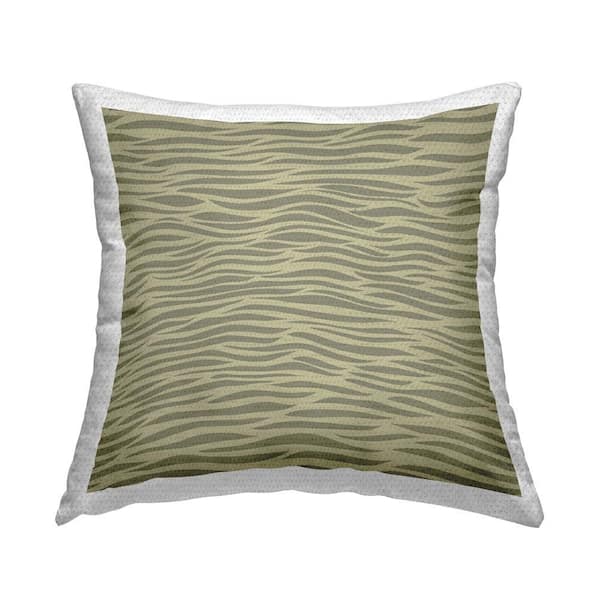 Stupell Industries Abstract Ripple Shapes Outdoor Printed Throw Pillow by Gail Fraser