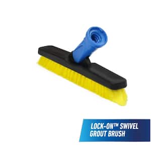 Lock-On Swivel Grout Brush